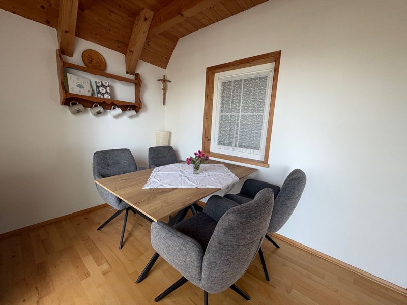 Essplatz in der Stube